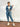 DENIM PAINT SPLASH BLAZER SET - MellowDrama