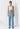 Washed Denim Studded Jeans