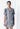 Check Zipper Frill Blazer Dress