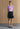 Pleated Denim Skirt