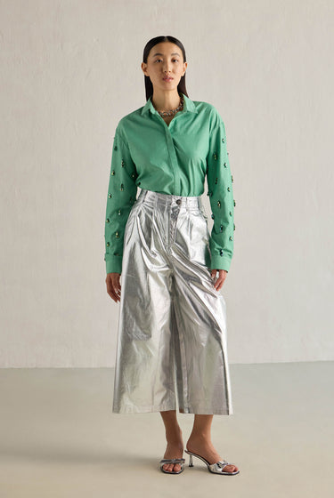 SILVER FOIL CULOTTES