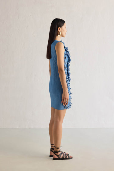 DENIM 3D DRESS