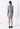 Check Zipper Frill Blazer Dress