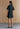 Black Denim Embellished Dress