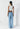 Washed Denim Studded Jeans