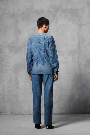 OVERDYED BLUE TRACKPANTS