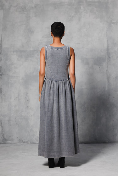 OVERDYED TERRY DRESS