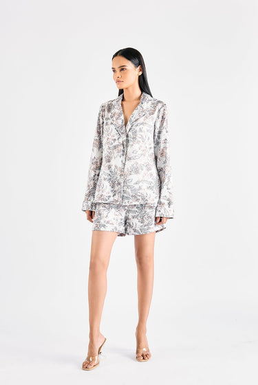 ABSTRACT PRINTED LOUNGEWEAR SET - MellowDrama
