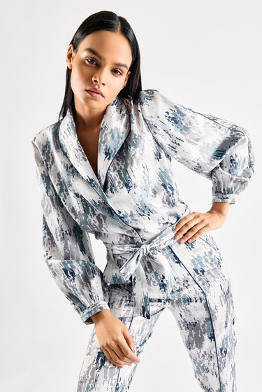 SPLASH PRINTED LOUNGEWEAR SET - MellowDrama