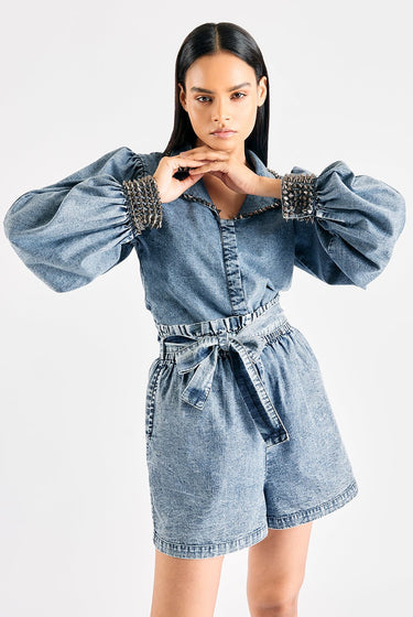 TENCEL STUDDED COORD SET - MellowDrama