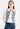 WHITE CROP SHIRT WITH EMBELLISHMENT - MellowDrama